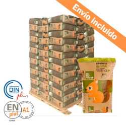 Naturpellet – palet 70 sacos